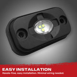 Universal 8-PC Ultra Bright RGB Multicolor CREE LED Underbody Rock Lights Bluetooth Control RECON Universal 8-PC Ultra Bright RGB Multicolor CREE LED Underbody Rock Lights Bluetooth Control Universal 8-PC Ultra Bright RGB Multicolor CREE LED Underbody Rock Lights Bluetooth Control Universal 8-PC Ultra Bright RGB Multicolor CREE LED Underbody Rock Lights Bluetooth Control Universal 8-PC Ultra Bright RGB Multicolor CREE LED Underbody Rock Lights Bluetooth Control