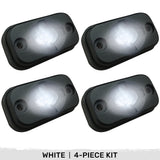 Universal 4-PC Ultra Bright CREE LED Underbody Rock Lights - Multiple Colors