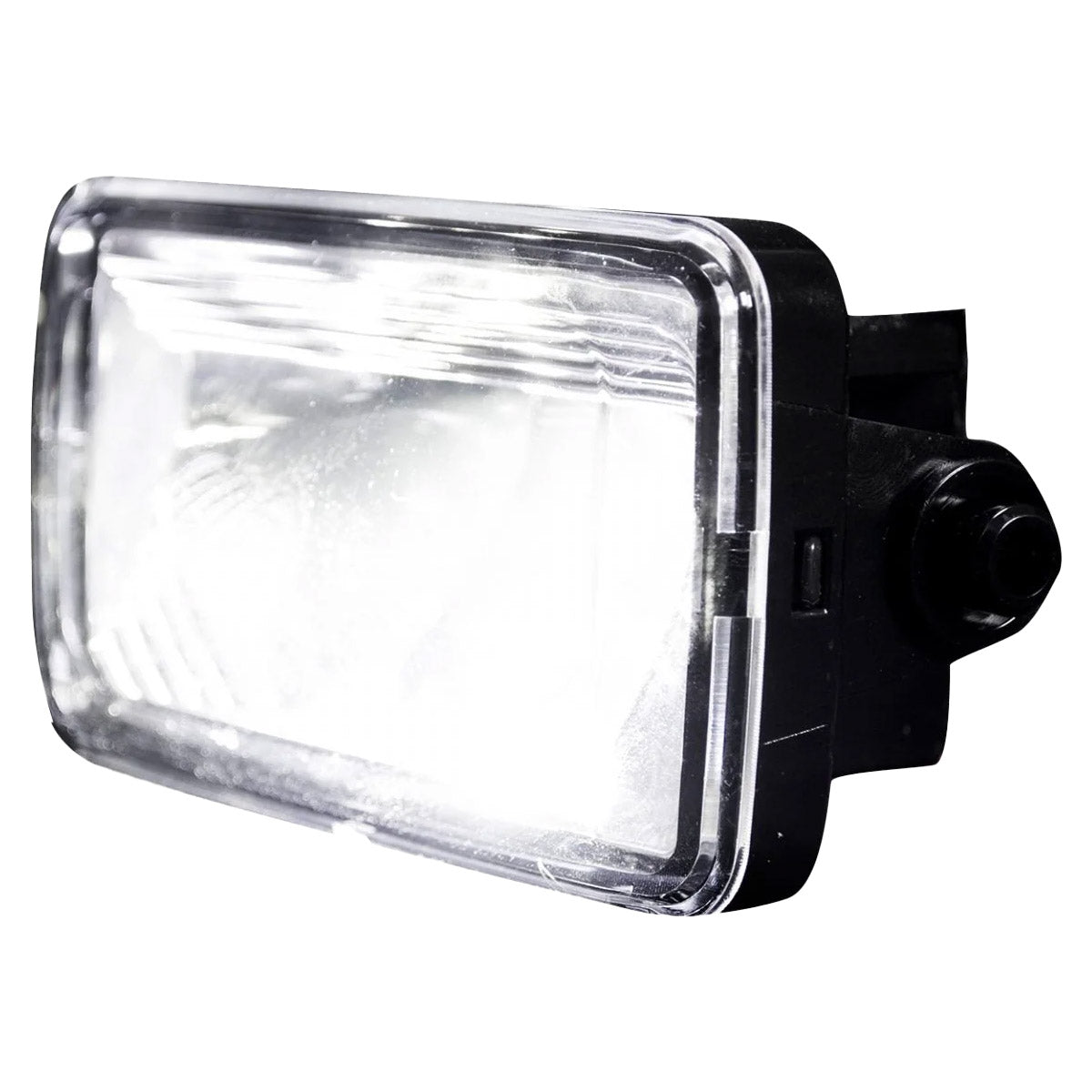 Ford Super Duty 17-21 Ultra Bright 2-Function White LED Fog Lights w/ Amber Turn Signals (Replaces Factory Fog Lights) - Smoked Black