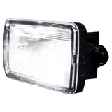 Ford Super Duty 17-21 Ultra Bright 2-Function White LED Fog Lights w/ Amber Turn Signals (Replaces Factory Fog Lights) - Smoked Black
