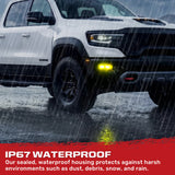 Dodge 19-22 RAM 1500, 2500, 3500 (Does Not Fit Classic Models) Ultra High Power LED & DRL Fog Lights - Multiple Colors