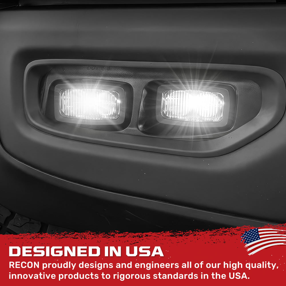 Dodge 19-22 RAM 1500, 2500, 3500 (Does Not Fit Classic Models) Ultra High Power LED & DRL Fog Lights - Multiple Colors