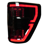 Ford F150 21-23 Ultra Bright OLED Tail Lights w/ Startup Light Sequence (Replaces Factory Halogen Tail Lights w/ BLIS Only) - Multiple Lens