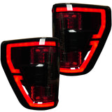 Ford F150 21-23 Ultra Bright OLED Tail Lights w/ Startup Light Sequence (Replaces Factory Halogen Tail Lights w/ BLIS Only) - Multiple Lens