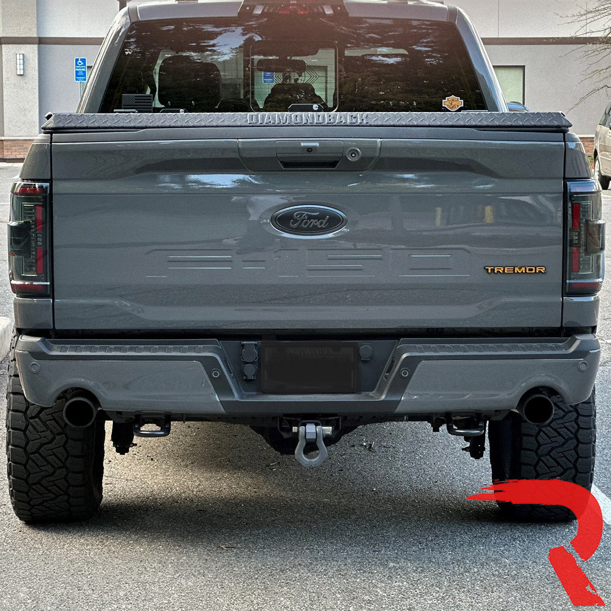 Ford F150 21-23 Ultra Bright OLED Tail Lights w/ Startup Light Sequence (Replaces Factory Halogen Tail Lights w/ BLIS Only) - Multiple Lens