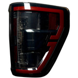 Ford F150 & Raptor 21-23 Ultra Bright OLED Tail Lights w/ Startup Light Sequence  (Replaces Factory LED Tail Lights w/ BLIS Only) - Multiple Lens