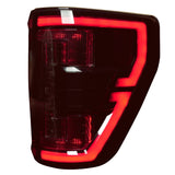 Ford F150 21-23 Ultra Bright OLED Tail Lights w/ Startup Light Sequence (Replaces Factory Halogen Tail Lights w/ BLIS Only) - Multiple Lens