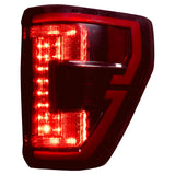 Ford F150 21-23 Ultra Bright OLED Tail Lights w/ Startup Light Sequence (Replaces Factory Halogen Tail Lights w/ BLIS Only) - Multiple Lens