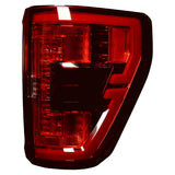 Ford F150 21-23 Ultra Bright OLED Tail Lights w/ Startup Light Sequence (Replaces Factory Halogen Tail Lights w/ BLIS Only) - Multiple Lens