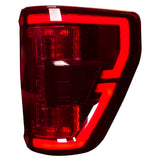 Ford F150 21-23 Ultra Bright OLED Tail Lights w/ Startup Light Sequence (Replaces Factory Halogen Tail Lights w/ BLIS Only) - Multiple Lens