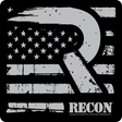 American Flag Square Sticker - Black & Silver RECON American Flag Square Sticker - Black & Silver American Flag Square Sticker - Black & Silver American Flag Square Sticker - Black & Silver American Flag Square Sticker - Black & Silver