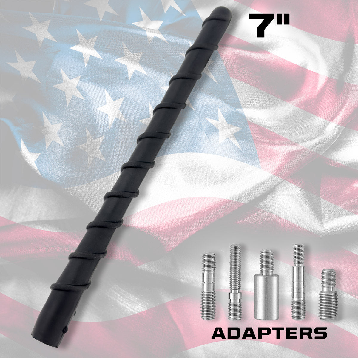 Aluminum 7" Long Range Antenna (Fits OEM Factory Threaded Antenna) in Black RECON Aluminum 7" Long Range Antenna (Fits OEM Factory Threaded Antenna) in Black Aluminum 7" Long Range Antenna (Fits OEM Factory Threaded Antenna) in Black Aluminum 7" Long Range Antenna (Fits OEM Factory Threaded Antenna) in Black Aluminum 7" Long Range Antenna (Fits OEM Factory Threaded Antenna) in Black