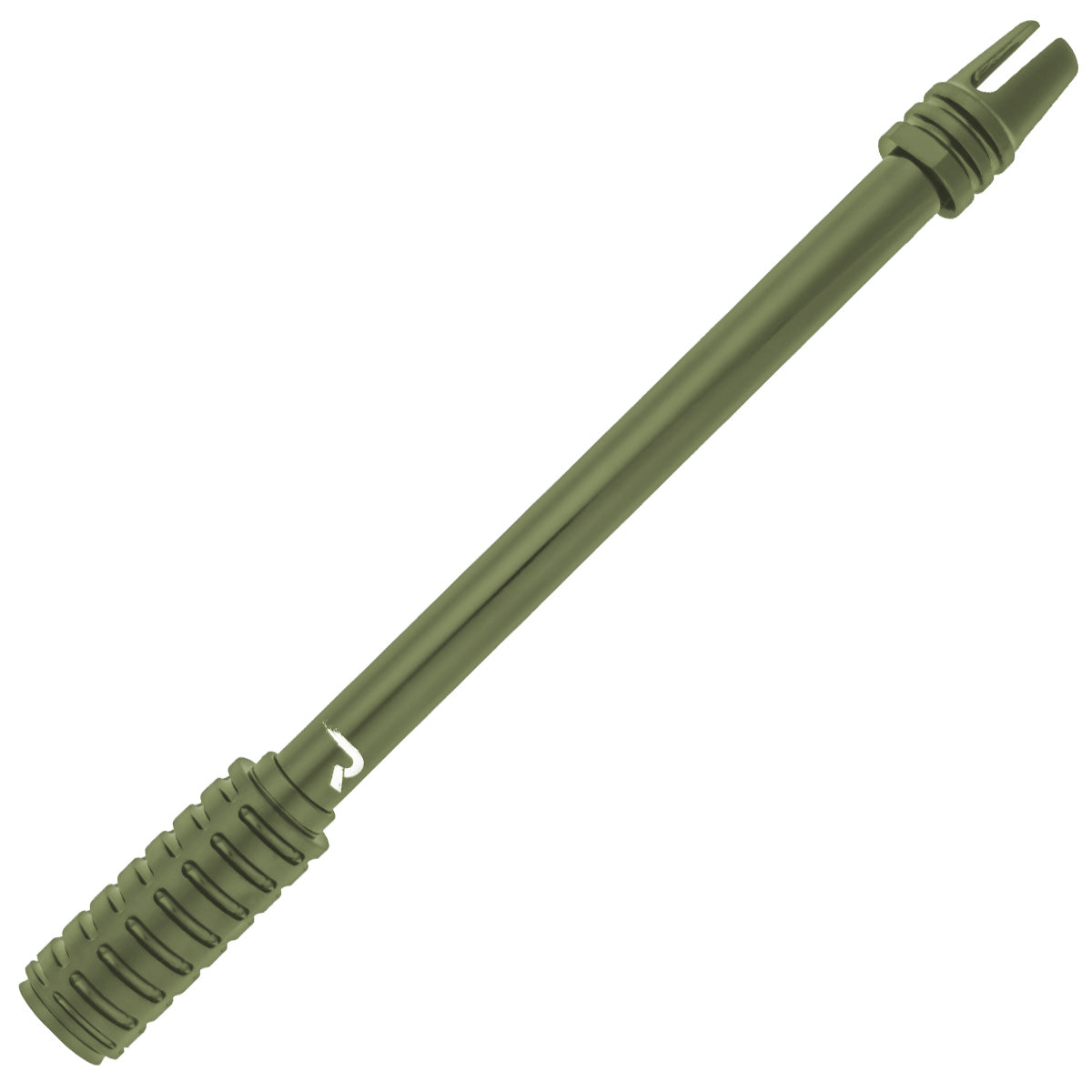 AR-15 Rifle Barrel 10" Aluminum Truck Antenna with 3-Pronged Threaded Flash Hider Barrel Tip (Antenna Fits OEM Factory Threaded Antenna Base) Multiple Colors
