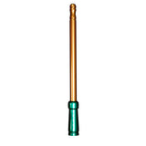 Aluminum 8" Antenna (Fits OEM Factory Threaded Antenna) Orange & Green