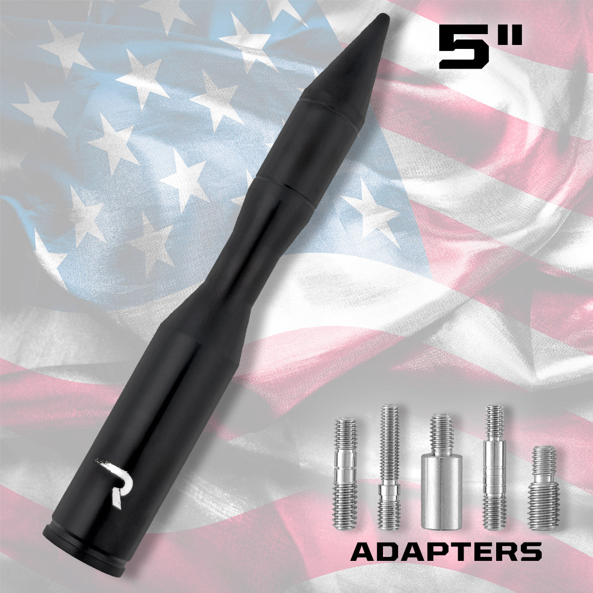 Aluminum Rocket Style Antenna 5" (Fits OEM Factory Threaded Antenna) in Black RECON Aluminum Rocket Style Antenna 5" (Fits OEM Factory Threaded Antenna) in Black Aluminum Rocket Style Antenna 5" (Fits OEM Factory Threaded Antenna) in Black Aluminum Rocket Style Antenna 5" (Fits OEM Factory Threaded Antenna) in Black Aluminum Rocket Style Antenna 5" (Fits OEM Factory Threaded Antenna) in Black
