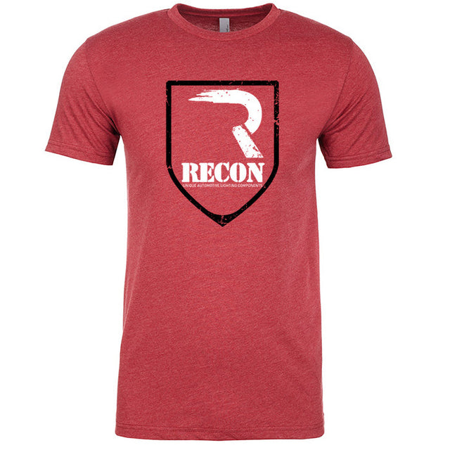 RECON Red Shirt with Black / White R Shield RECON RECON Red Shirt with Black / White R Shield RECON Red Shirt with Black / White R Shield RECON Red Shirt with Black / White R Shield RECON Red Shirt with Black / White R Shield