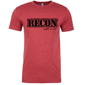 RECON Black Rock Texture on Red Shirt RECON RECON Black Rock Texture on Red Shirt RECON Black Rock Texture on Red Shirt RECON Black Rock Texture on Red Shirt RECON Black Rock Texture on Red Shirt