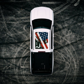 Roof Vinyl Wrap - RECON USA Flag RECON Roof Vinyl Wrap - RECON USA Flag Roof Vinyl Wrap - RECON USA Flag Roof Vinyl Wrap - RECON USA Flag Roof Vinyl Wrap - RECON USA Flag