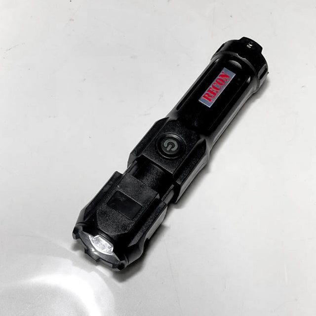 RECON 800 Lumen LED Flashlight in Black RECON RECON 800 Lumen LED Flashlight in Black RECON 800 Lumen LED Flashlight in Black RECON 800 Lumen LED Flashlight in Black RECON 800 Lumen LED Flashlight in Black