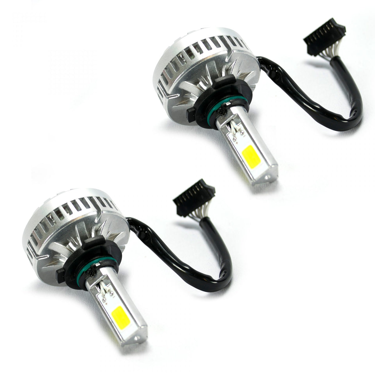 H4 9003 12V High-Power (Hi & Low Beam) Headlight Bulbs LED