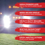 H13 9008 12V High Power LED Headlight Bulbs 25-Watt (High & Low Beams) Ballast Free - 6000K Color RECON H13 9008 12V High Power LED Headlight Bulbs 25-Watt (High & Low Beams) Ballast Free - 6000K Color H13 9008 12V High Power LED Headlight Bulbs 25-Watt (High & Low Beams) Ballast Free - 6000K Color H13 9008 12V High Power LED Headlight Bulbs 25-Watt (High & Low Beams) Ballast Free - 6000K Color H13 9008 12V High Power LED Headlight Bulbs 25-Watt (High & Low Beams) Ballast Free - 6000K Color