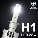 H1 12V High Power LED Headlight Bulbs 25-Watt (Single Beam) Ballast Free - 6000K Color RECON H1 12V High Power LED Headlight Bulbs 25-Watt (Single Beam) Ballast Free - 6000K Color H1 12V High Power LED Headlight Bulbs 25-Watt (Single Beam) Ballast Free - 6000K Color H1 12V High Power LED Headlight Bulbs 25-Watt (Single Beam) Ballast Free - 6000K Color H1 12V High Power LED Headlight Bulbs 25-Watt (Single Beam) Ballast Free - 6000K Color