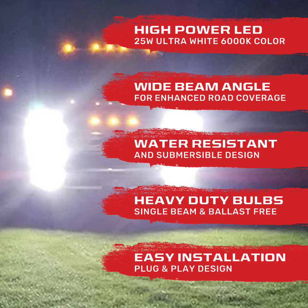 H7 12V High Power LED Headlight Bulbs 25-Watt (Single Beam) Ballast Free - 6000K Color RECON H7 12V High Power LED Headlight Bulbs 25-Watt (Single Beam) Ballast Free - 6000K Color H7 12V High Power LED Headlight Bulbs 25-Watt (Single Beam) Ballast Free - 6000K Color H7 12V High Power LED Headlight Bulbs 25-Watt (Single Beam) Ballast Free - 6000K Color H7 12V High Power LED Headlight Bulbs 25-Watt (Single Beam) Ballast Free - 6000K Color
