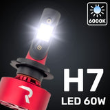H7 12V Ultra High-Power 60-Watt LED Headlight Bulbs (Single Beam) 6000K Color RECON H7 12V Ultra High-Power 60-Watt LED Headlight Bulbs (Single Beam) 6000K Color H7 12V Ultra High-Power 60-Watt LED Headlight Bulbs (Single Beam) 6000K Color H7 12V Ultra High-Power 60-Watt LED Headlight Bulbs (Single Beam) 6000K Color H7 12V Ultra High-Power 60-Watt LED Headlight Bulbs (Single Beam) 6000K Color