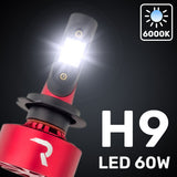 H9 12V Ultra High-Power 60-Watt LED Headlight Bulbs Single Beam 6000K Color RECON H9 12V Ultra High-Power 60-Watt LED Headlight Bulbs Single Beam 6000K Color H9 12V Ultra High-Power 60-Watt LED Headlight Bulbs Single Beam 6000K Color H9 12V Ultra High-Power 60-Watt LED Headlight Bulbs Single Beam 6000K Color H9 12V Ultra High-Power 60-Watt LED Headlight Bulbs Single Beam 6000K Color