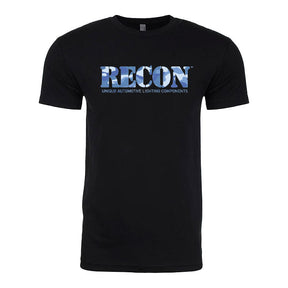RECON Blue Camo Logo T-Shirt - Black RECON RECON Blue Camo Logo T-Shirt - Black RECON Blue Camo Logo T-Shirt - Black RECON Blue Camo Logo T-Shirt - Black RECON Blue Camo Logo T-Shirt - Black