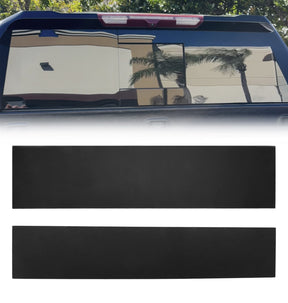 Chevy Silverado & GMC Sierra 1500 19-26 Protective 2-Pc Rear Sliding Window Trim - High Gloss Black RECON Chevy Silverado & GMC Sierra 1500 19-26 Protective 2-Pc Rear Sliding Window Trim - High Gloss Black Chevy Silverado & GMC Sierra 1500 19-26 Protective 2-Pc Rear Sliding Window Trim - High Gloss Black Chevy Silverado & GMC Sierra 1500 19-26 Protective 2-Pc Rear Sliding Window Trim - High Gloss Black Chevy Silverado & GMC Sierra 1500 19-26 Protective 2-Pc Rear Sliding Window Trim - High Gloss Black