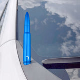 .50 Cal Bullet Antenna (Fits OEM Factory Threaded Antenna) Multiple Colors