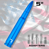 .50 Cal Bullet Antenna (Fits OEM Factory Threaded Antenna) Multiple Colors
