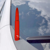 .50 Cal Bullet Antenna (Fits OEM Factory Threaded Antenna) Multiple Colors