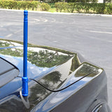 Aluminum 8" Antenna Mast (Fits OEM Factory Threaded Antenna) Multiple Colors