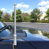 Aluminum 8" Antenna Mast (Fits OEM Factory Threaded Antenna) Multiple Colors