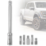 Aluminum 8" Antenna Mast (Fits OEM Factory Threaded Antenna) Multiple Colors