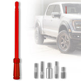 Aluminum 8" Antenna Mast (Fits OEM Factory Threaded Antenna) Multiple Colors