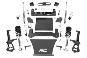 6 Inch Lift Kit Mono Leaf Rear N3 Struts GMC Sierra 1500 2WD/4WD (25-26) Rough Country