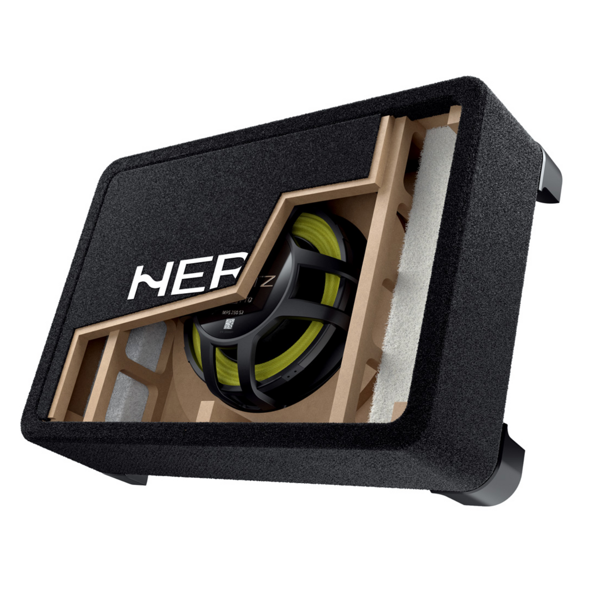 Hertz Mille MPBX 300 S2 12" Shallow Sealed Subwoofer Loaded Enclosure