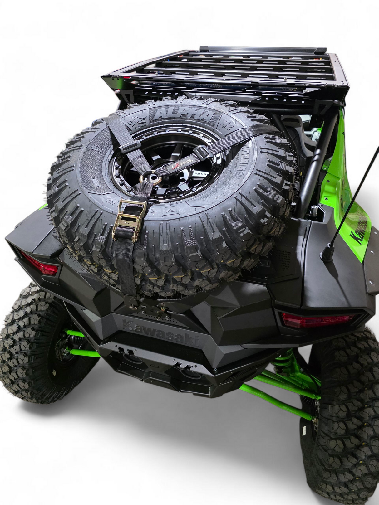2026+ Kawasaki Teryx H2 Volt Baja Tire Rack www.elektricoffroad.com