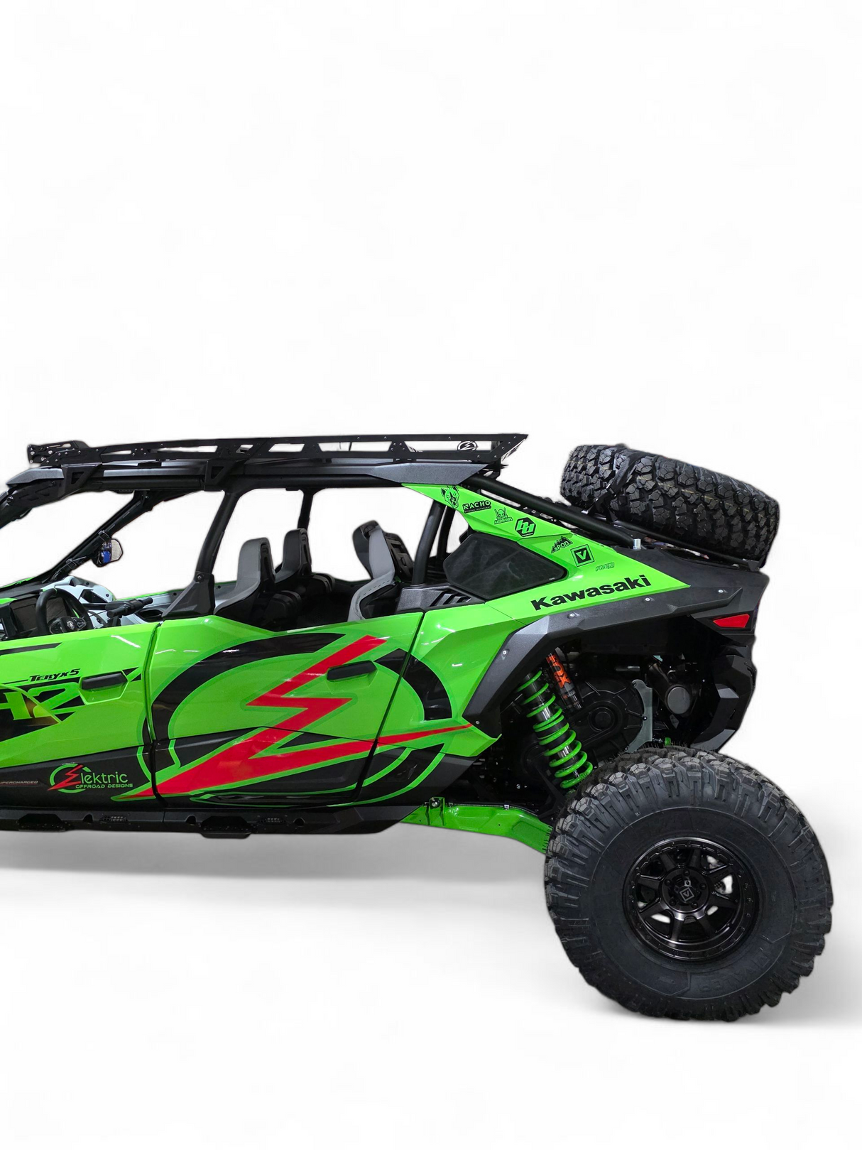 2026+ Kawasaki Teryx H2 Volt Baja Tire Rack www.elektricoffroad.com