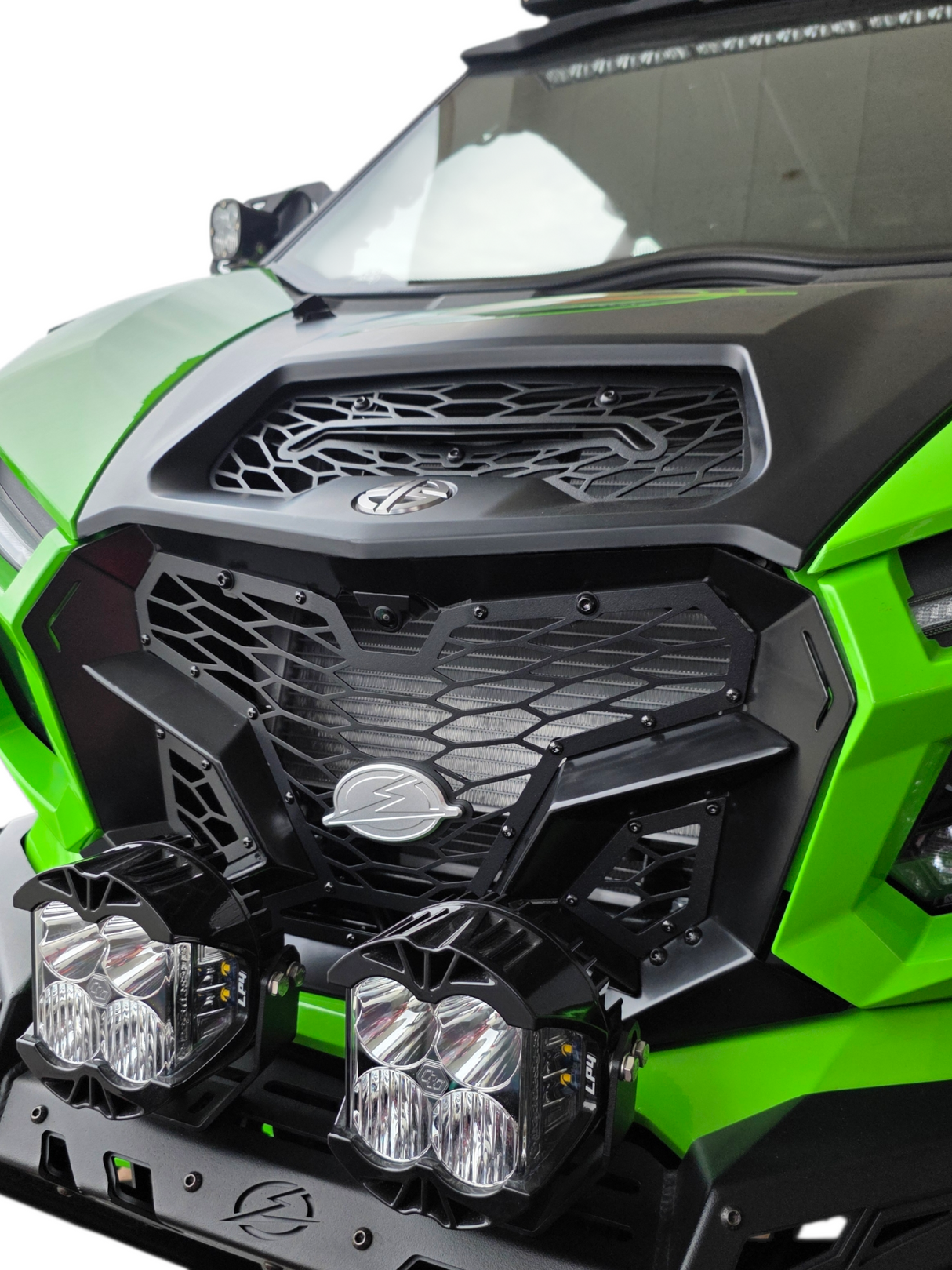 2026+ Kawasaki Teryx H2 Volt Grill w/Camera Mount www.elektricoffroad.com