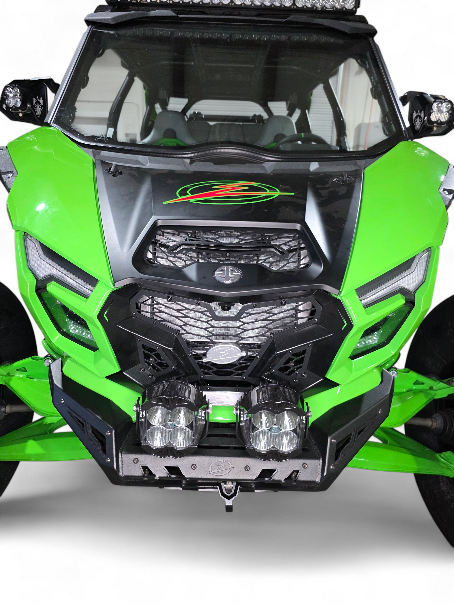2026+ Kawasaki Teryx H2 Volt Grill w/Camera Mount www.elektricoffroad.com