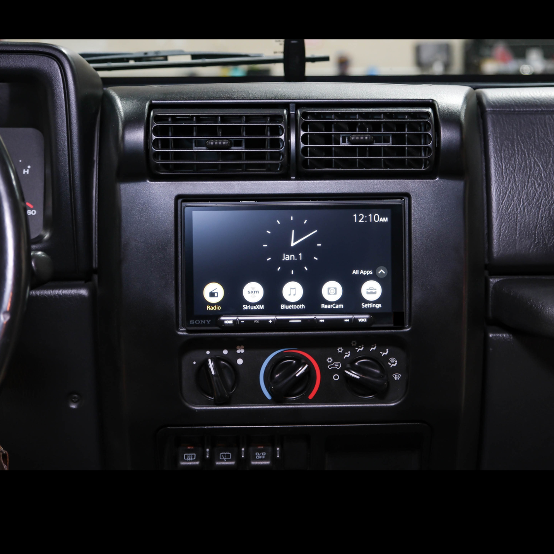 Sony XAV-AX4000 Plug and Play Bundle | '03 - '06 TJ Wrangler