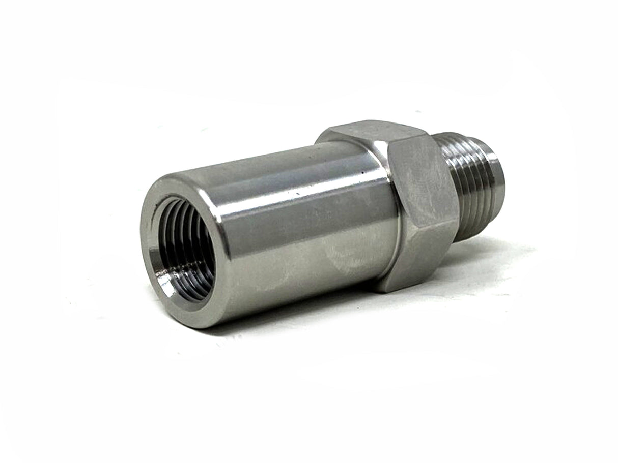 Forged Diesel Stainless Steel Fuel Rail Race Plug, 2001-2004 GM 6.6L Duramax LB7 Forged Diesel