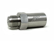 Forged Diesel Stainless Steel Fuel Rail Race Plug, 2001-2004 GM 6.6L Duramax LB7 Forged Diesel