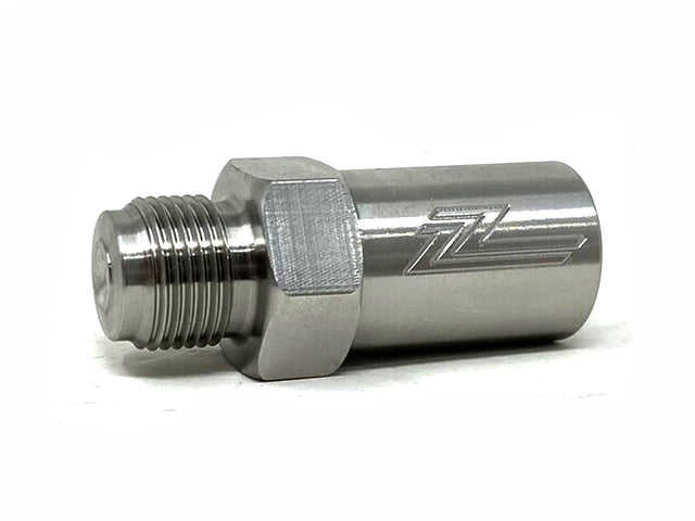 Forged Diesel Stainless Steel Fuel Rail Race Plug, 2001-2004 GM 6.6L Duramax LB7 Forged Diesel