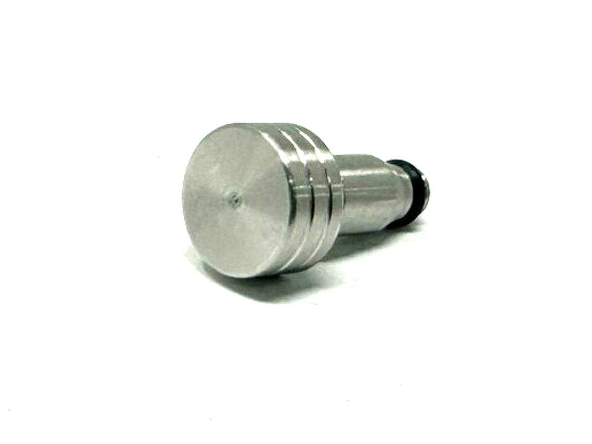 Forged Diesel Stainless 9th Injector Return Plug w/ O-Ring, 2011-2016 GM 6.6L Duramax LML Forged Diesel