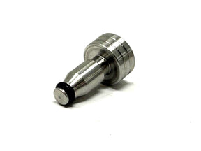 Forged Diesel Stainless 9th Injector Return Plug w/ O-Ring, 2011-2016 GM 6.6L Duramax LML Forged Diesel